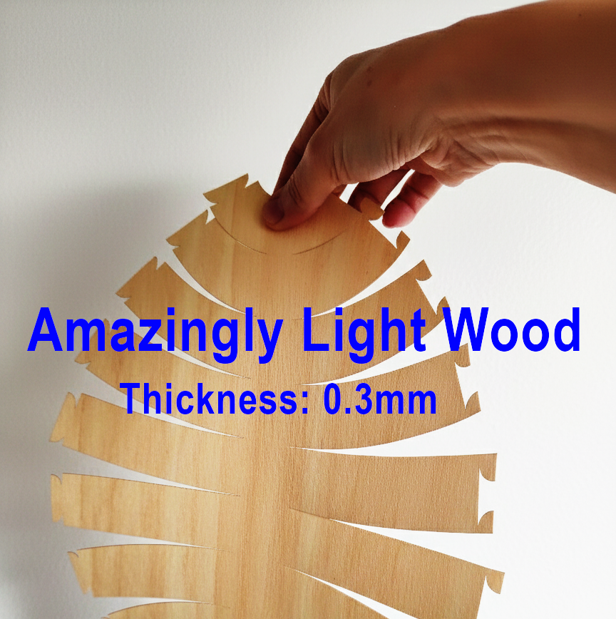 Jupiter - Origami-inspired spherical Hinoki pendant light | Jupiter（木星）｜折り紙発想・球体ヒノキシェードのペンダントライト