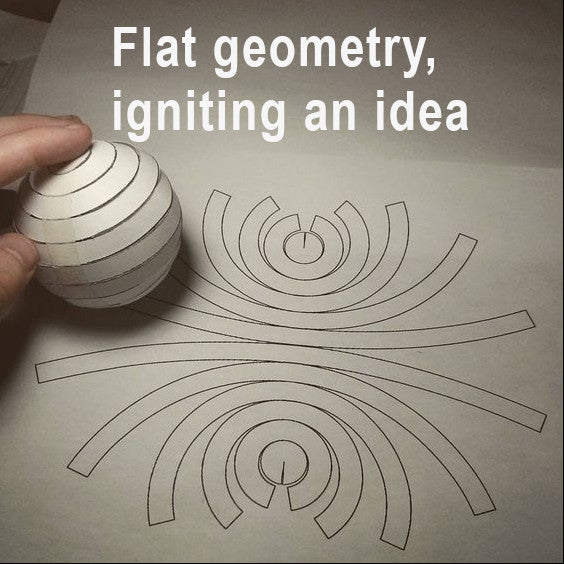 Jupiter - Origami-inspired spherical Hinoki pendant light | Jupiter（木星）｜折り紙発想・球体ヒノキシェードのペンダントライト