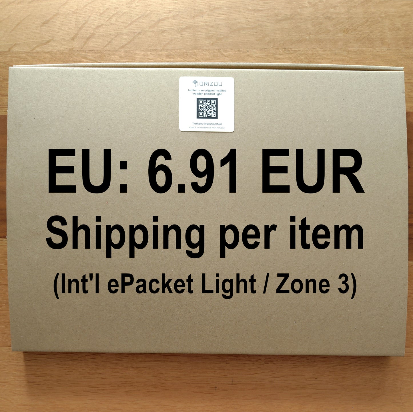 Jupiter - Origami-inspired spherical Hinoki pendant light | Jupiter（木星）｜折り紙発想・球体ヒノキシェードのペンダントライト