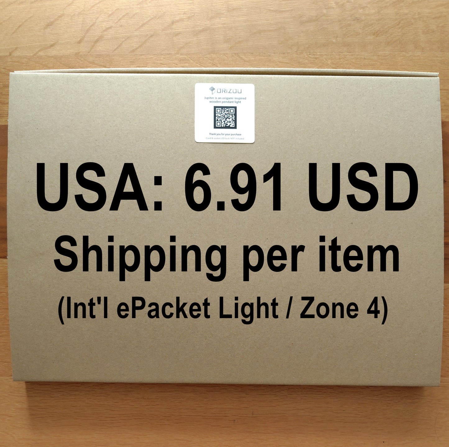 Jupiter - Origami-inspired spherical Hinoki pendant light | Jupiter（木星）｜折り紙発想・球体ヒノキシェードのペンダントライト